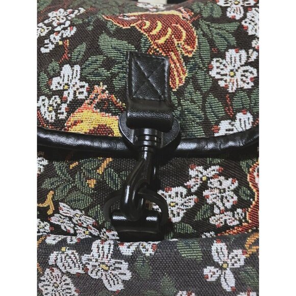 Vintage Bob Timberlake Backpack Birds Flowers Carry On School College Fairy main image 16
